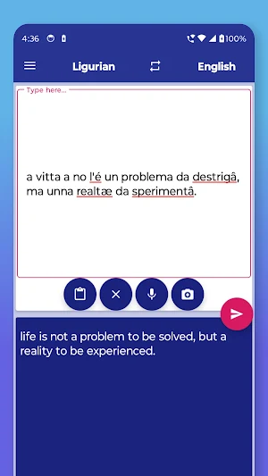 Ligurian English Translator Screenshot 3