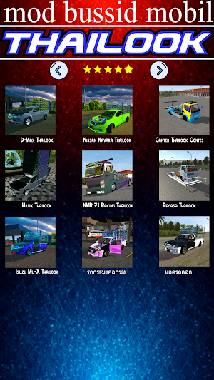 Mod Bussid Mobil Thailook Screenshot 2