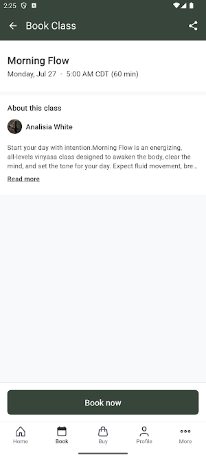 Anahata Yoga WI Screenshot 2