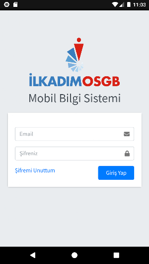 İlkadım OSGB MobilBilgiSistemi Screenshot 1