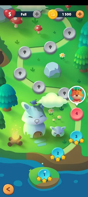 Bubble Shooter Fox Screenshot 1