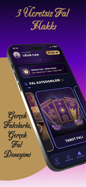 Fal Perisi: Kahve Falı, Tarot Screenshot 0