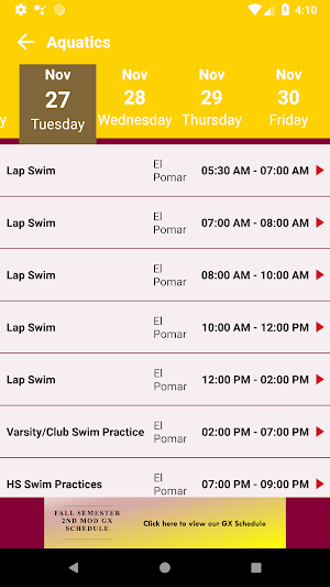 CMU Rec Screenshot 2
