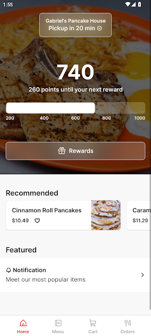 Gabriel's Pancake House Screenshot 0