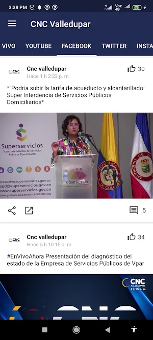 CNC Valledupar Screenshot 2