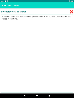 Character Counter - Count Characters & Words Screenshot 3