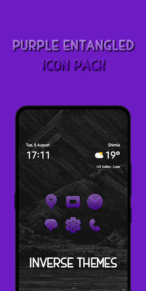 Purple - Entangled Icon Pack Screenshot 0
