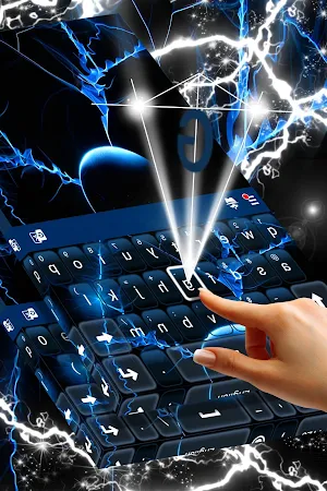 Blue Flash Keyboard screenshot 3