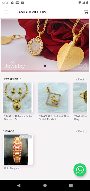 Ranka Jewellers - Online Jewellery Shopping App Screenshot 1