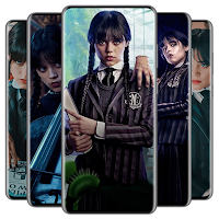Wednesday Addams Wallpaper 4K