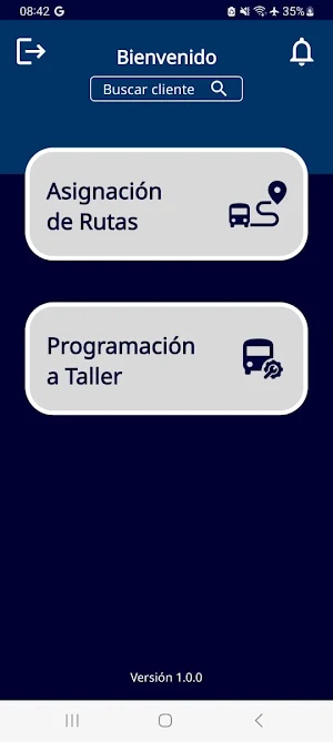 Asignaciones Rutas Screenshot 1