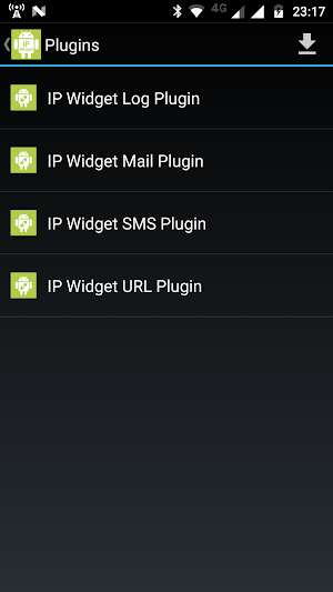 IP Widget Log Plugin Screenshot 0