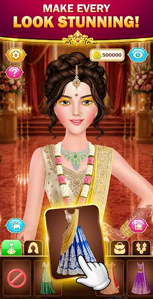 Bridal Wedding: DressUp Makeup Screenshot 0