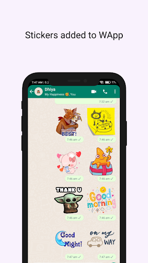 Greetings and Wishes Stickers Screenshot 1