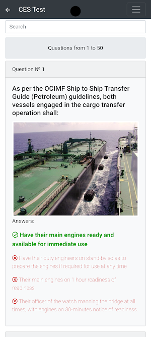 Oil tankers CHaS Management Screenshot 1