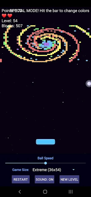 Infinite Arkanoid Screenshot 2