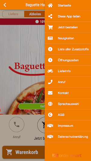 Baguette Haus Oldenburg Screenshot 2