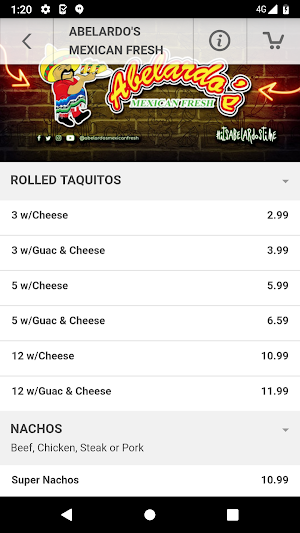 Abelardo's Mexican Fresh Screenshot 2