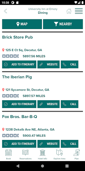 The University Inn At Emory Screenshot 1