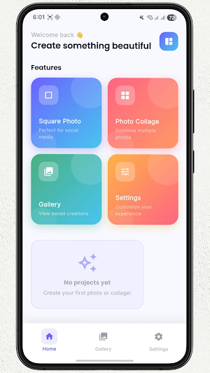 Square Pic : Photo Editor Screenshot 1