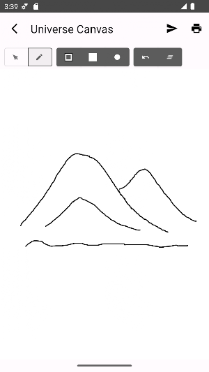 Universe Canvas Screenshot 0