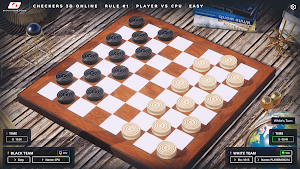 Checkers 3D Online Screenshot 1