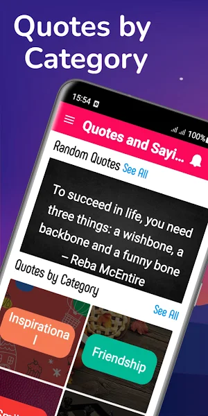 Quotes and Sayings Screenshot 0