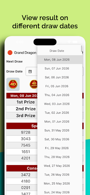 Cambodia 4D Live Results Screenshot 2