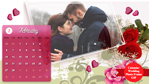 Wedding GIF Calender Frames Screenshot 2