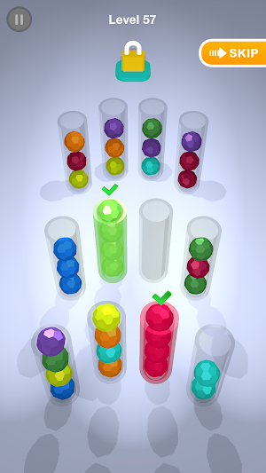 Ball Sort Puzzle 3D - Color Sorting Game Screenshot 1