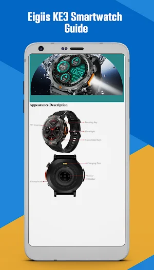 Eigiis KE3 Smartwatch Guide Screenshot 2