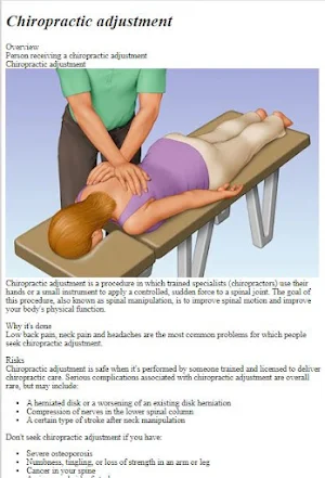 Chiropractic Adjustment Guide Screenshot 0