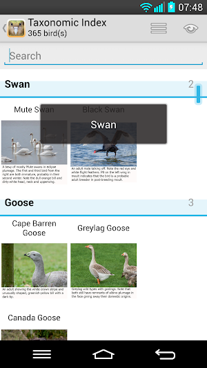 Birds of New Zealand Screenshot 1