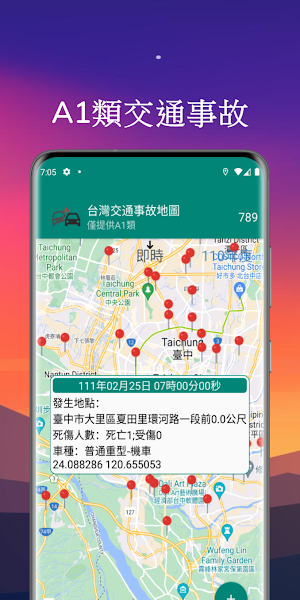 台灣交通事故地圖 Screenshot 3