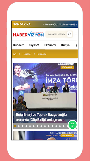 Habervizyon Screenshot 0