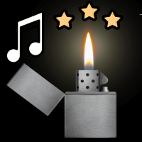 Vintage Lighter Music Game
