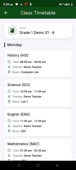 Kadama English Medium School Screenshot 2