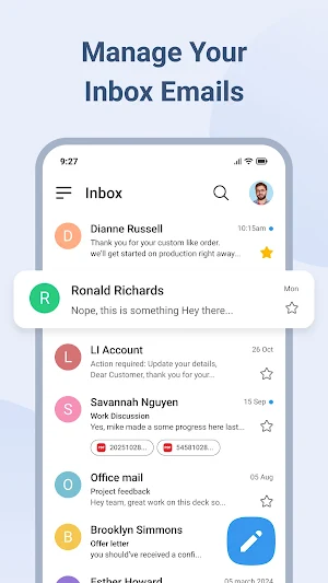 All Mail App: Email Inbox Screenshot 0