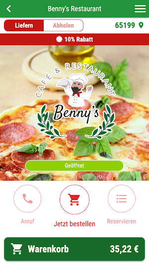 Benny's Restaurant Screenshot 0