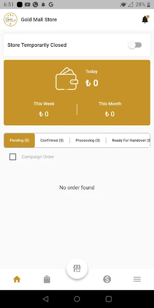 Gold Mall Store Screenshot 1