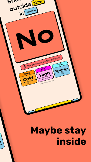 Should I Go Outside? - Weather Screenshot 1