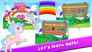 Pony Learns Preschool Math Screenshot 0