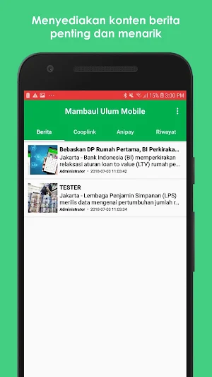 Mambaul Ulum Mobile Screenshot 0