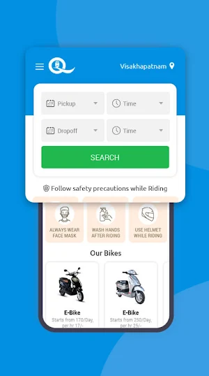 QuickOnBike Screenshot 3