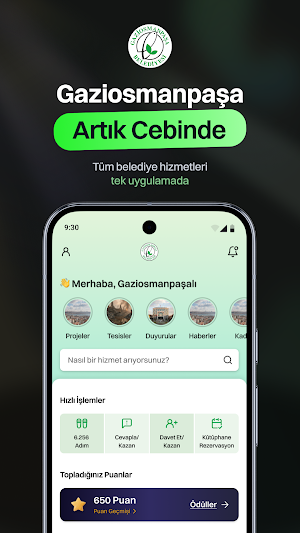 Gaziosmanpaşa Belediyesi Mobil Screenshot 0