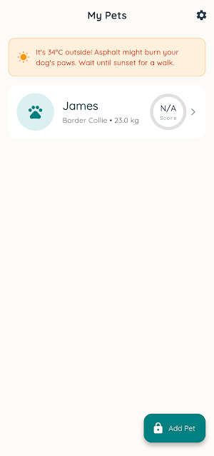 PawsPort App Screenshot 3