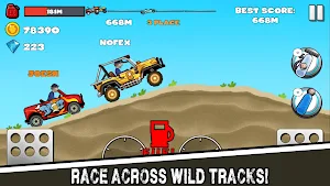 Hill Climb Battle Racing Screenshot 1