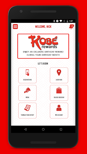 Kobe Rewards Screenshot 2