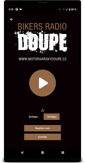 BIKERS RADIO DOUPĚ Screenshot 0