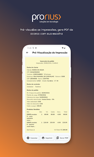Prorius carga Screenshot 3